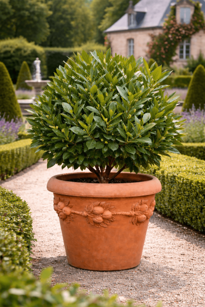 Vaso Robbiano Terrakotta-Pflanzvase aus Impruneta